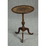 Lamp table, 19th century mahogany. H.64 Dia.46cm.