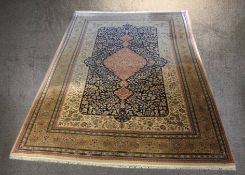 A Persian Ispahan carpet. L.325 W.199cm.