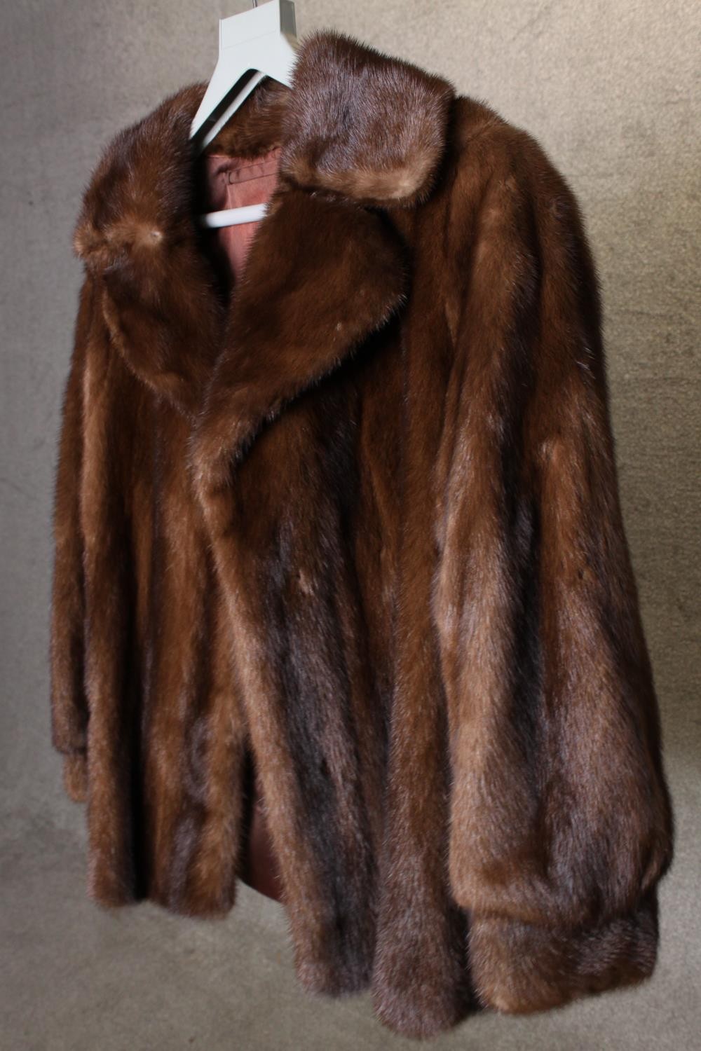 A vintage Mink fur coat made by Saga. - Image 5 of 5