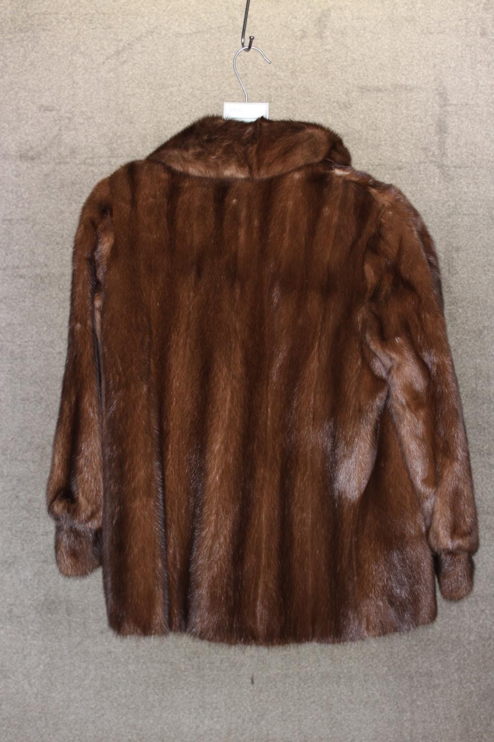 A vintage Mink fur coat made by Saga. - Image 2 of 5