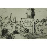 Jane Joseph (German b. 1942). Etching. Edition of 8. This one is numbered 2/8. Signed bottom right