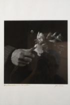 Jane E. Clark. Photograph. Flowers. Framed and glazed. H.54 x W.44 cm.