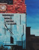 Hornsey Road Baths and Laundry. Dated 2002 and signed with the artists initials. Printed in a
