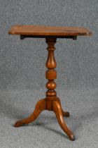 Lamp table. 19th century mahogany. H.70 W.52 D.38