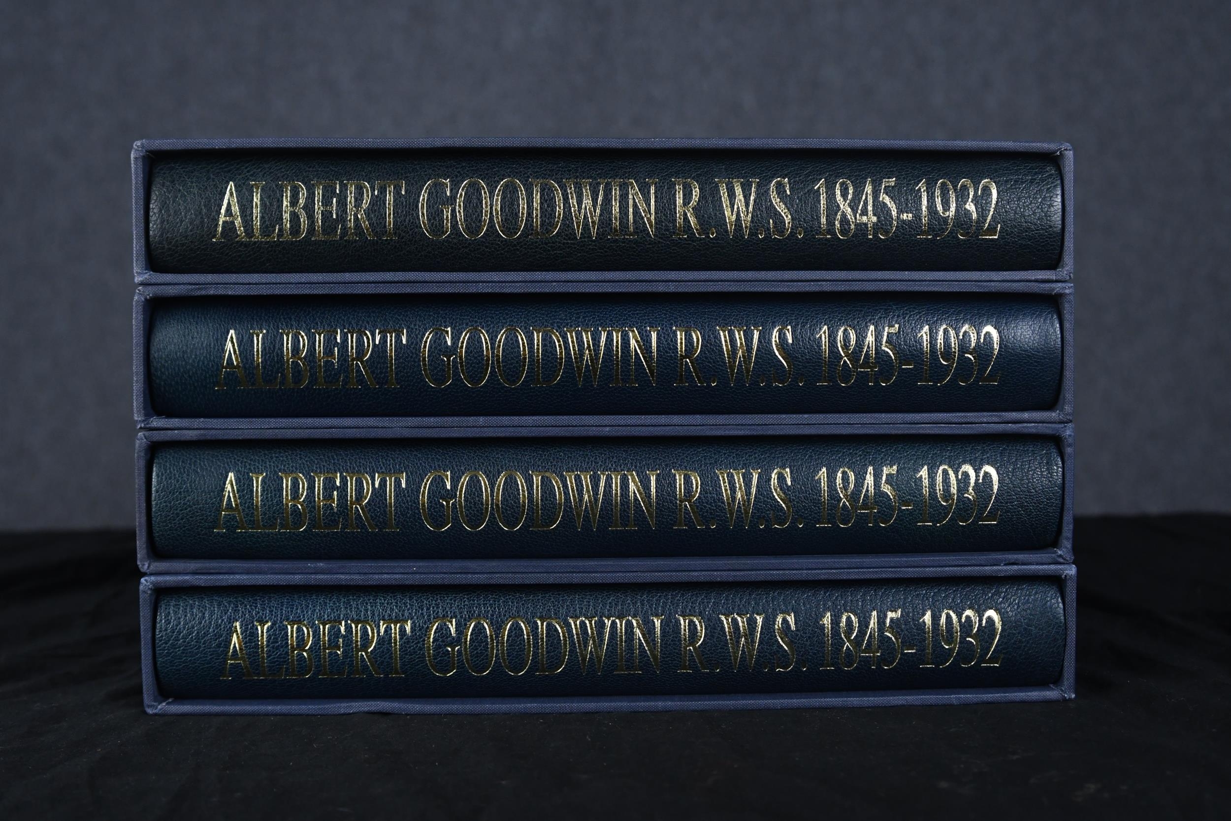 A collection of five copies of 'Albert Goodwin RWS 1845-1932'. Limited-edition hardback book of 1000 - Image 4 of 4