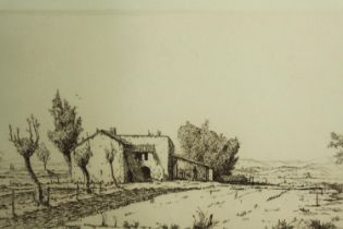 Daniel Graves (American b. 1949). Etching from an edition of 200 copies. Signed in pencil lower