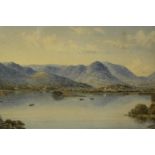 William Taylor Longmire (1841-1914), Thirlmere, Cumberland, watercolour, signed, titled and dated