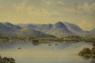 William Taylor Longmire (1841-1914), Thirlmere, Cumberland, watercolour, signed, titled and dated