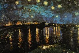 Vincent Van Gogh. Framed print. H.50cm W.58 cm