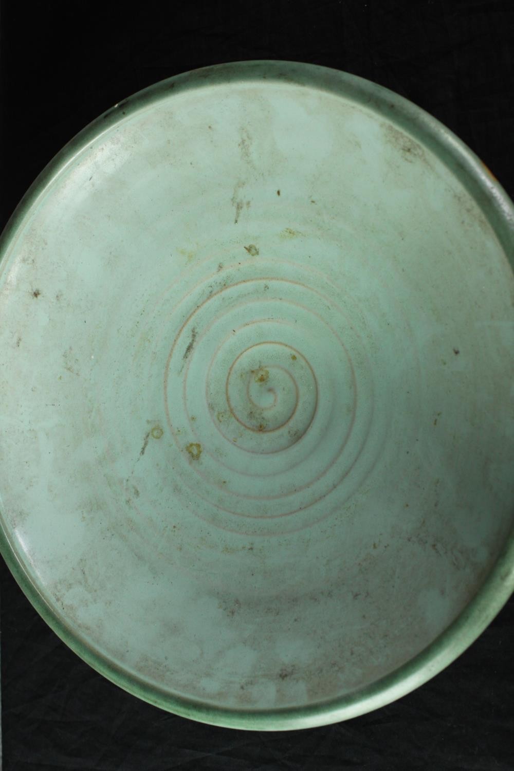 A collection of mid century ceramics, including a Crown Ducal Charlotte Read green glaze stylised - Image 5 of 7