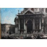 Print on board. St Marks, Venice. H.67 W.87 cm.