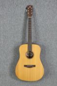 Ashbury Acoustic Guitar. Model number 5220. Made in Vietnam. 108 cm.