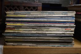 A collection classical 12" LPs.