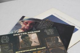Three Dexter Gordon 12' LPs.