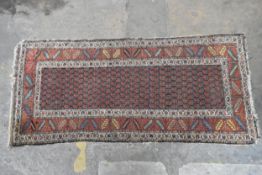 A Serouk rug. H.224 W.105