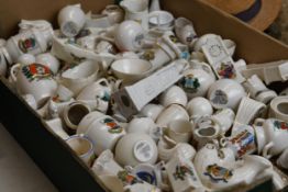 A large collection of Goss and other Crested China.