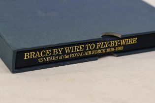 Brace by Wire to Fly by Wire: 75 Years of the Royal Air Force 1918-1993 by Peter R. March. In