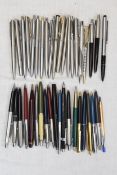 A collection of forty vintage pens