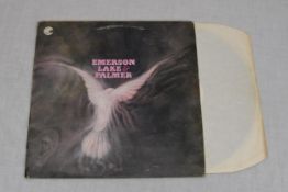 Emerson, Lake & Palmer. 12' LP. Rare prepublication test pressing.