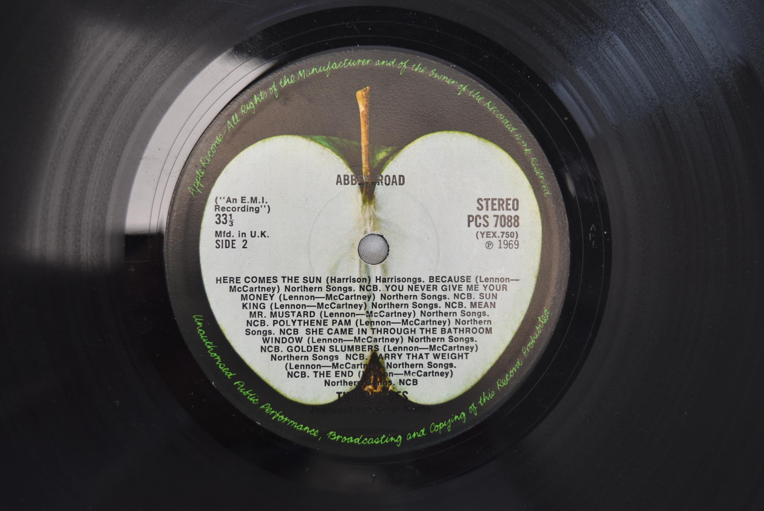 Beatles, Abbey Road. UK first pressing. Rare LP cover with misprints. Good condition. - Image 4 of 5