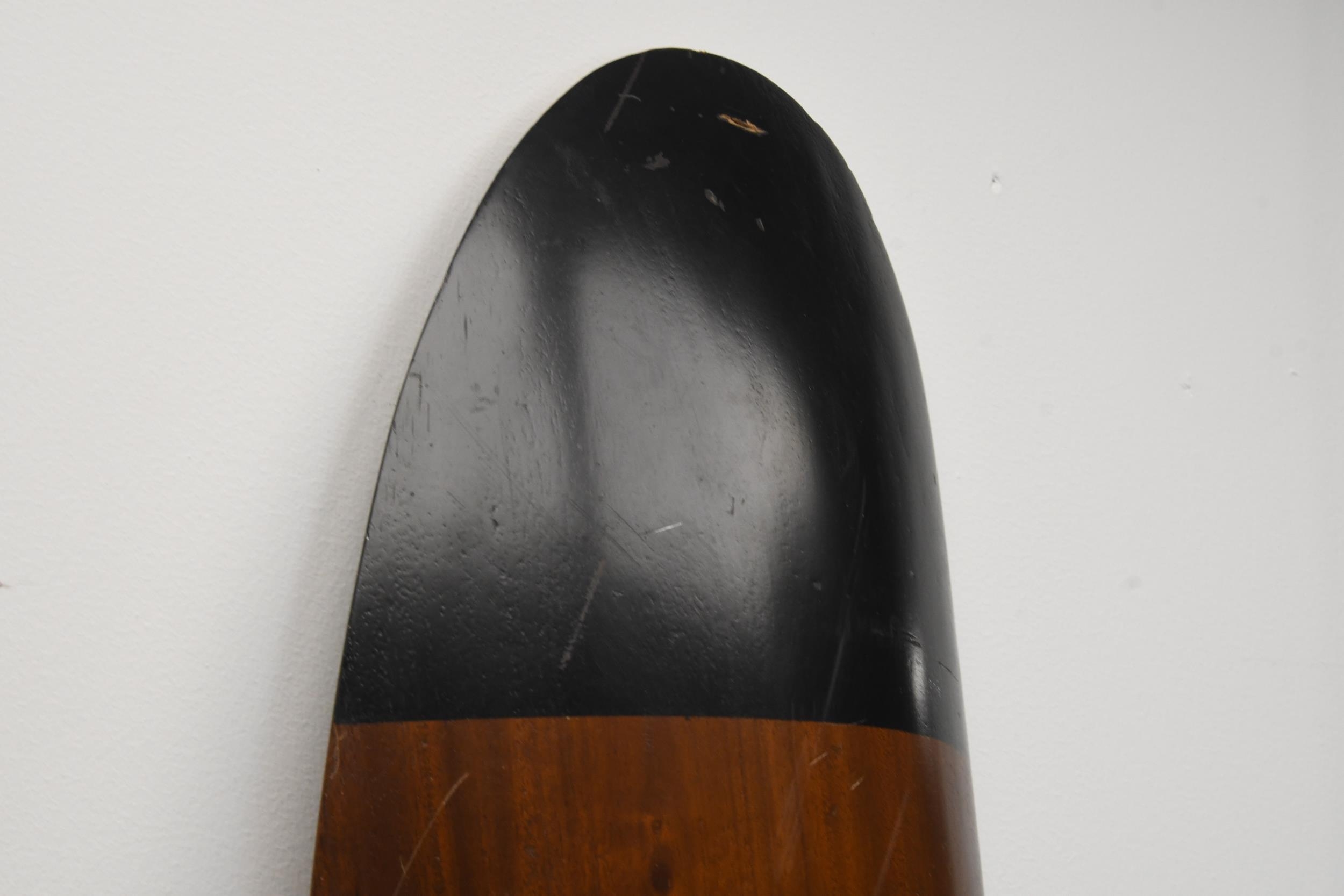 A modern copy of a vintage airplane propellor. 195cm long. - Image 3 of 3