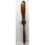 A modern copy of a vintage airplane propellor. 195cm long.