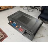 A Liberty games Galaxy Ultimate 2500 multi games arcade coffee table. H.60 W.110 D.60cm.