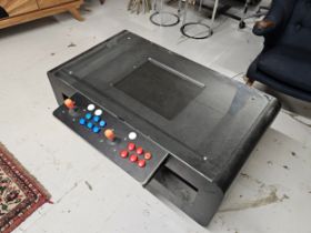 A Liberty games Galaxy Ultimate 2500 multi games arcade coffee table. H.60 W.110 D.60cm.