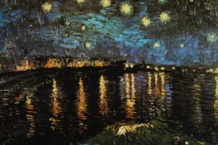 Vincent Van Gogh. Framed print. H.50cm W.58 cm