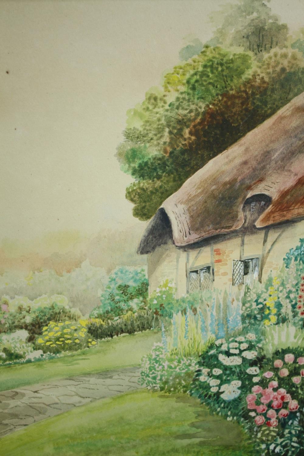 Stanley A Burchett (20th century). A collection of three rural themed watercolours. Each signed by - Image 2 of 6