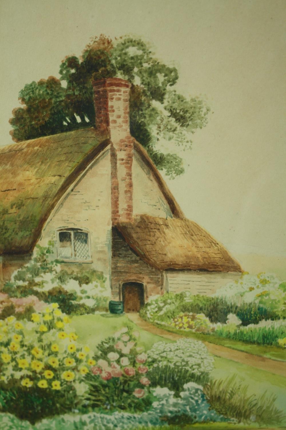 Stanley A Burchett (20th century). A collection of three rural themed watercolours. Each signed by - Image 4 of 6