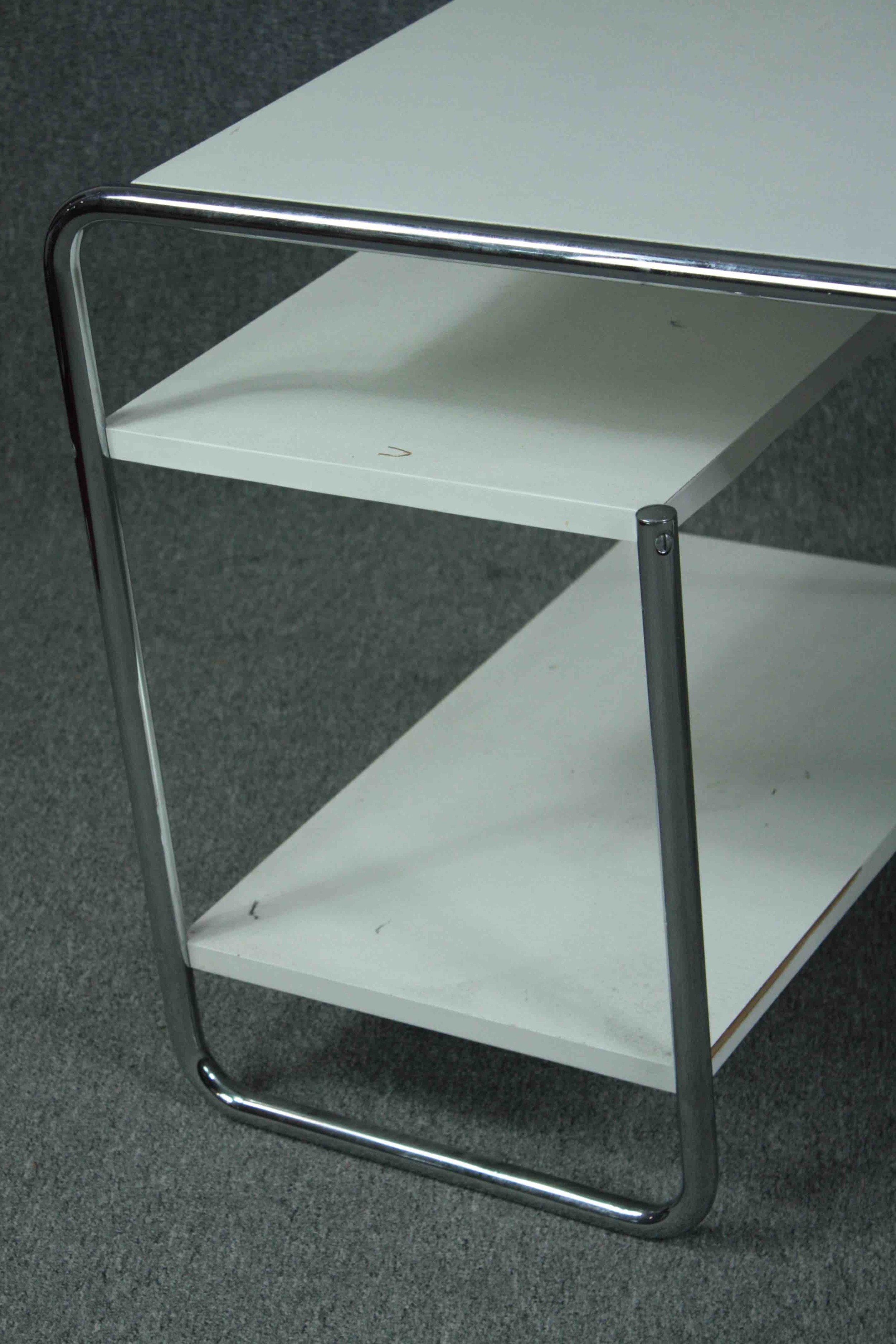 After Marcel Breuer, a contemporary S285 desk by Thonet. H.74 W.162 D.76cm. - Image 4 of 6