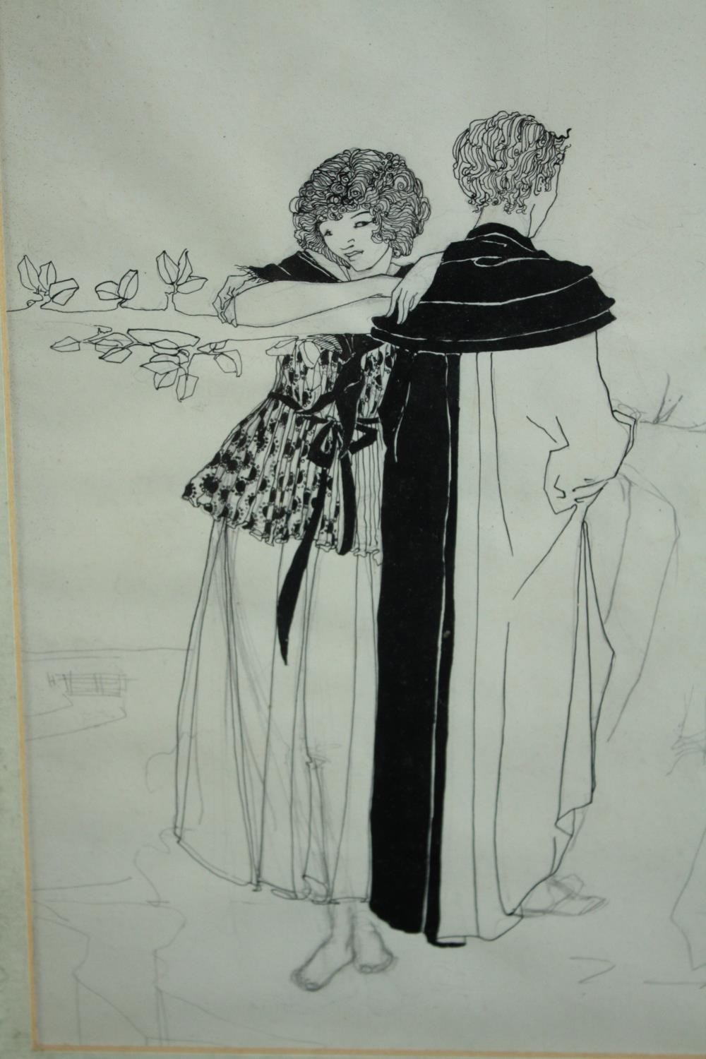 Mary Newbery Sturrock, née Mary Arbuckle Newbery (Scottish. 1892–1985). Ink and pencil. Titled 'A