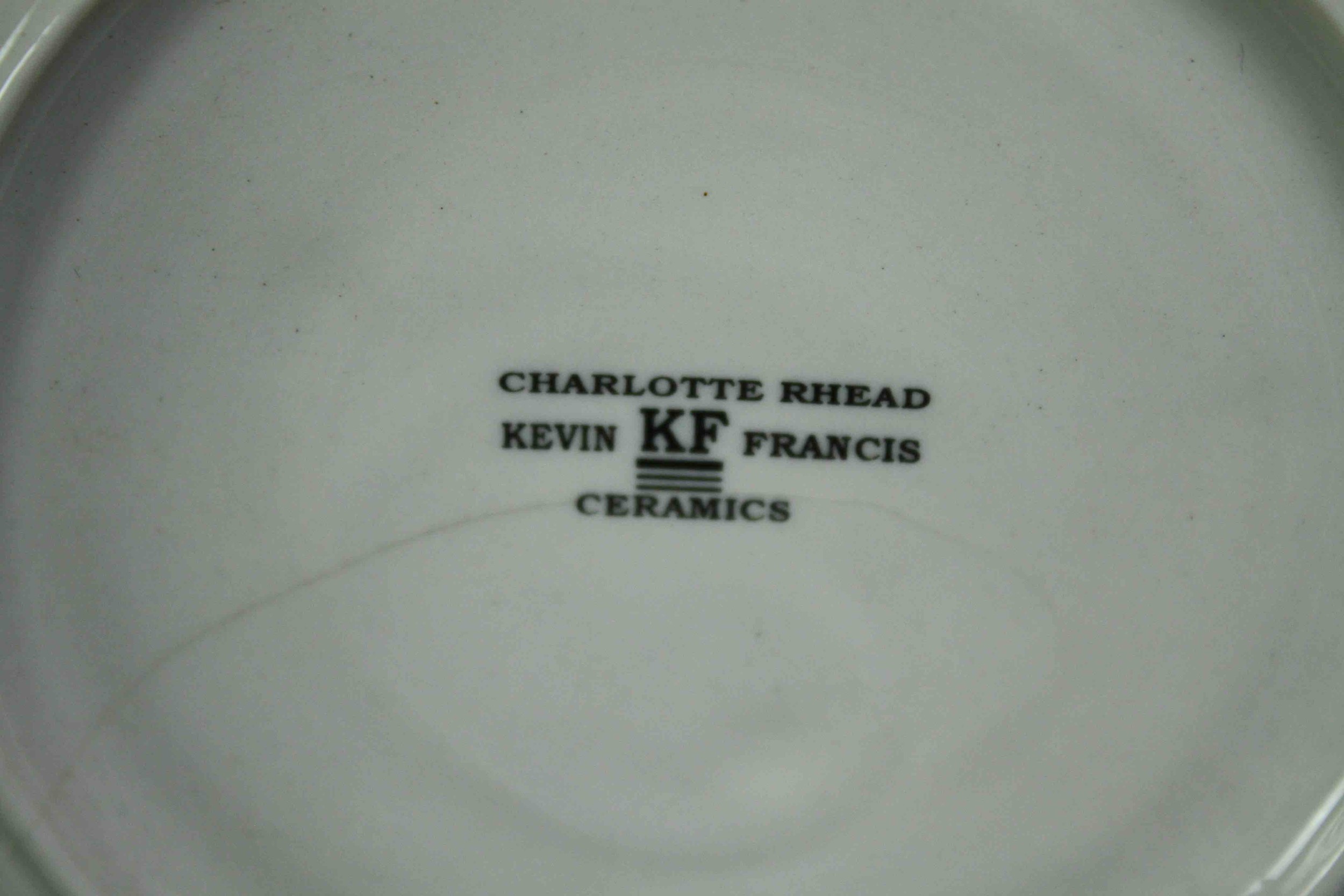 A Kevin Francis ceramic figure. Charlotte Rhead. Flat back. H.22cm. - Image 5 of 5