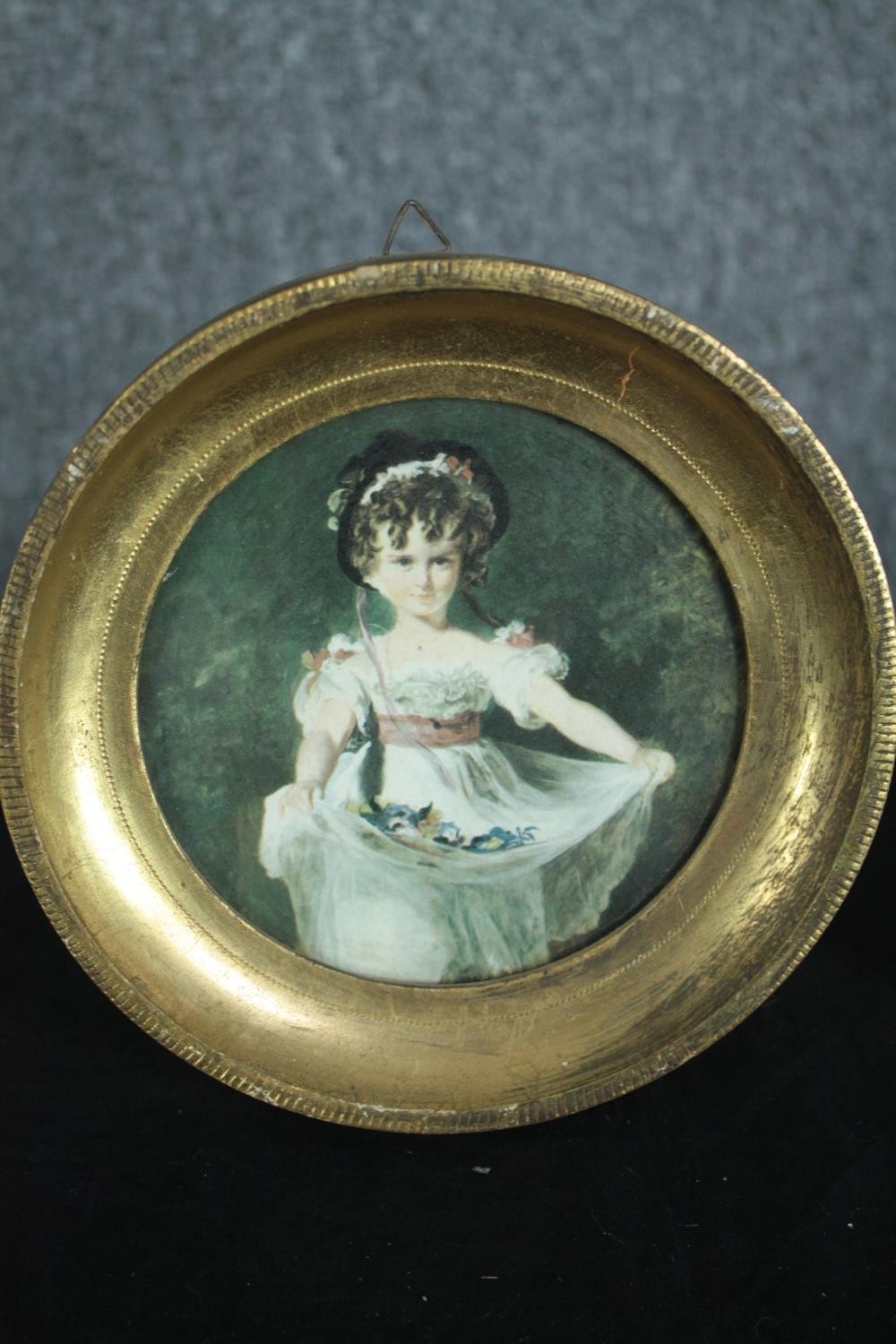 Two portrait prints of children in oval frames. One by Thomas Lawrence. Dia.17cm. (each) - Image 2 of 6