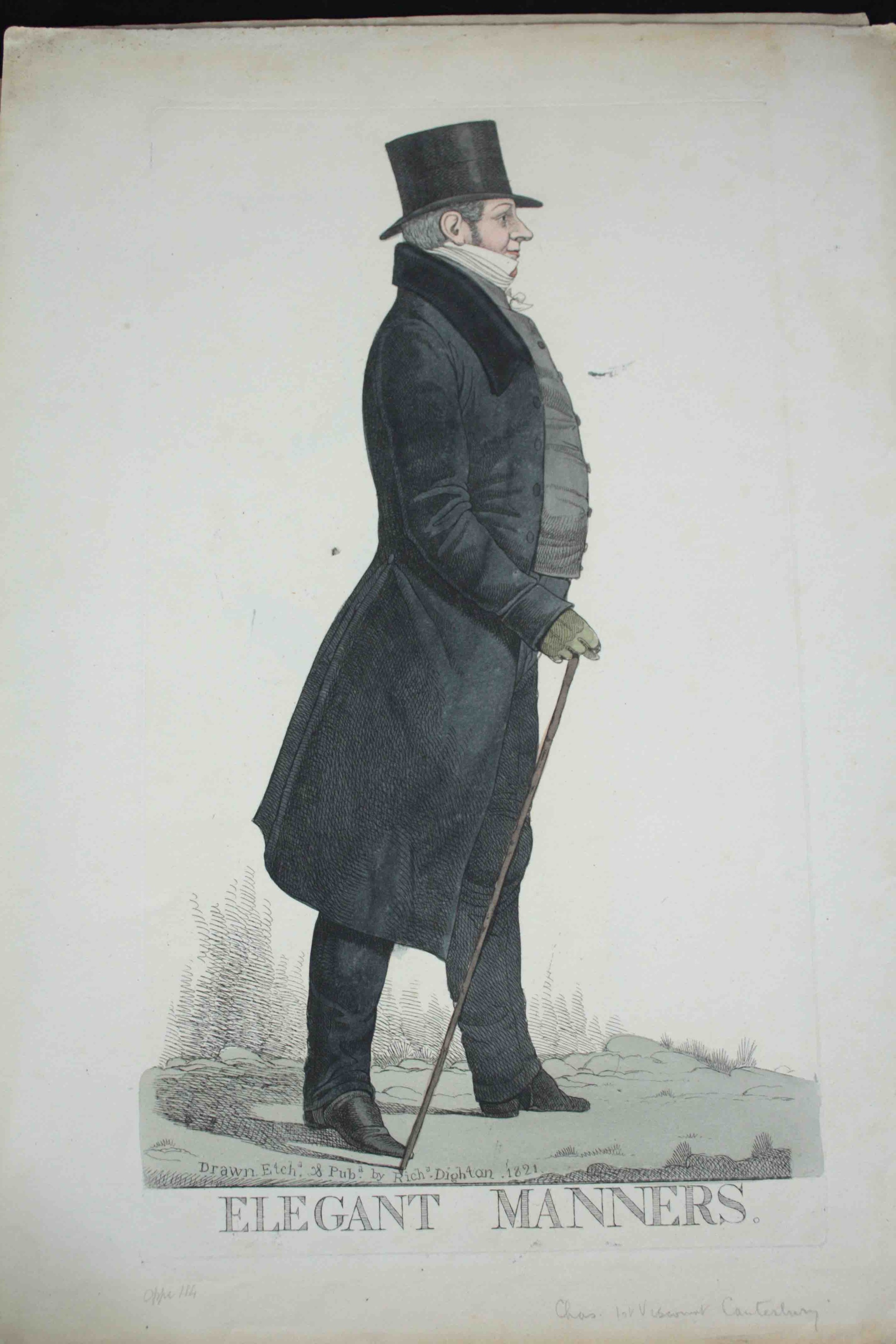 Robert Dighton (1752-1814). Nineteen military and civilian caricatures, circa 1810. Etched and - Image 6 of 7