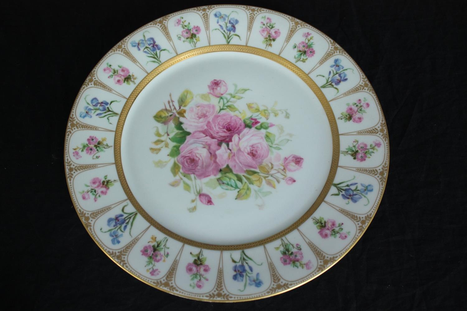 A collection of porcelain including Limoges and Royal Worcester. Dia.28cm. (largest) - Image 2 of 13