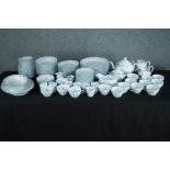 Richard Ginori twelve person part tea and dinner set. Made in Italy. To include a teapot, creamer,