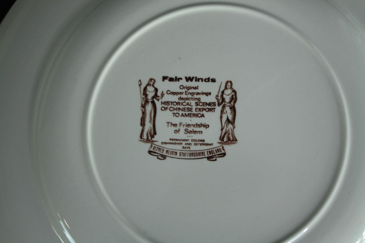 A collection of Wedgwood 'Avon Cottage' pattern dinner ware along with a set of Royal Imperial - Image 3 of 12