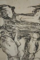 Stella Whalley. Etching titled the 'Ecstasy of St. Theresa'. Numbered 14/30. Signed. Framed and