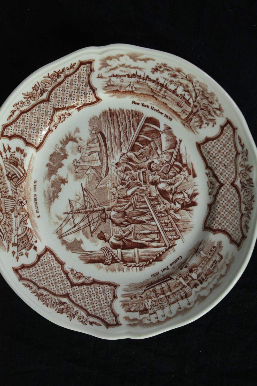 A collection of Wedgwood 'Avon Cottage' pattern dinner ware along with a set of Royal Imperial - Image 7 of 12