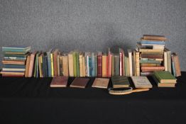 A large collection of cookery books including The Epicure's Almanac and Directory by Benson E.
