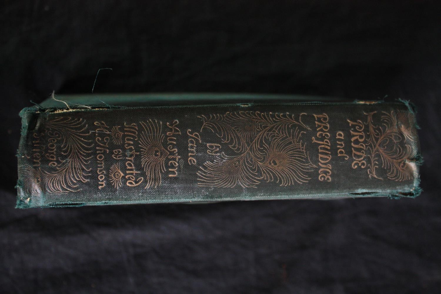 Pride and Prejudice by Jane Austen. Peacock edition. Illustrated by Hugh Thomson. Published 1894 - Image 6 of 7