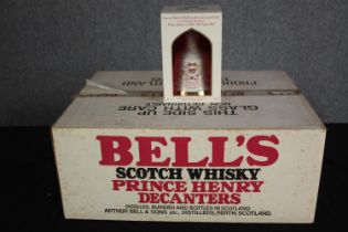 Bell's Whisky. A case of six unopened presentation decanter bottles. Special edition, issued 1984 to