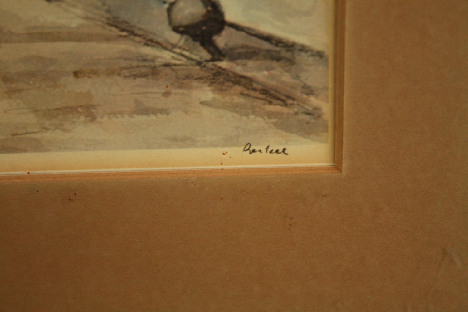 Peter van Berkel. Hand signed print. Framed and glazed. H.42 W.33cm. - Image 4 of 6