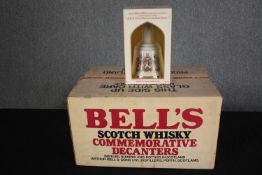 Bell's Whisky. A case of six unopened presentation decanter bottles. Issued 1981 to commemorate