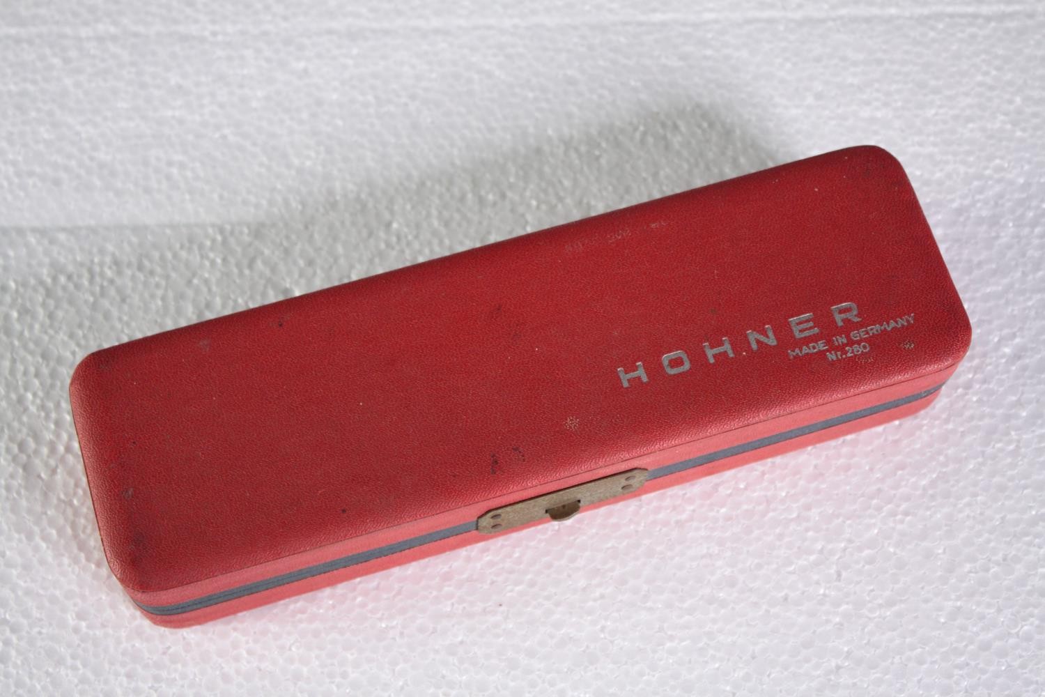 Two chromatic harmonicas made by Hohner and Bandmaster. L.22 W.6cm. (largest) - Image 6 of 6