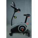 A contemporary NordicTrack exercise bike. H.160 W.110 D.31cm.