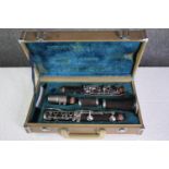 Clarinet made by Leblanc, Paris. Stamped Leblanc and in a Yamaha fitted case. L.35 W.20cm. (case)