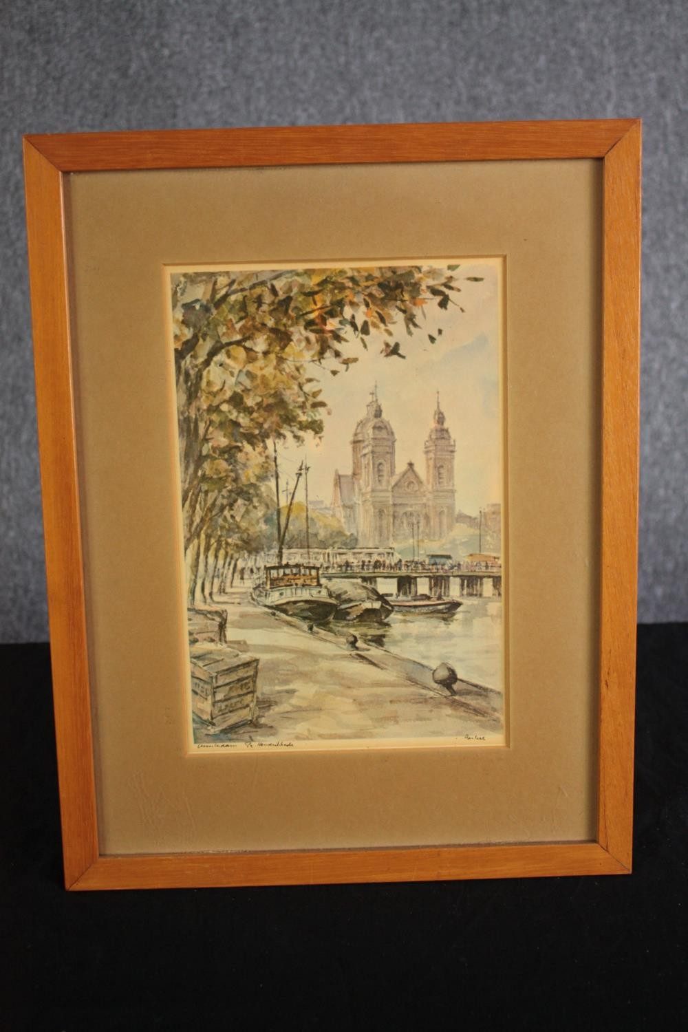 Peter van Berkel. Hand signed print. Framed and glazed. H.42 W.33cm. - Image 2 of 6